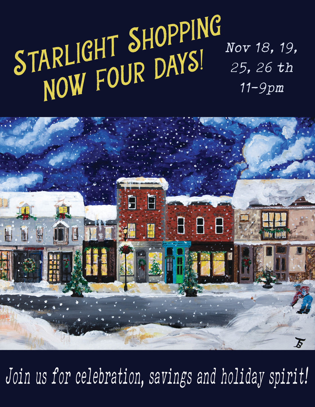 Starlight Shopping returns this November!
