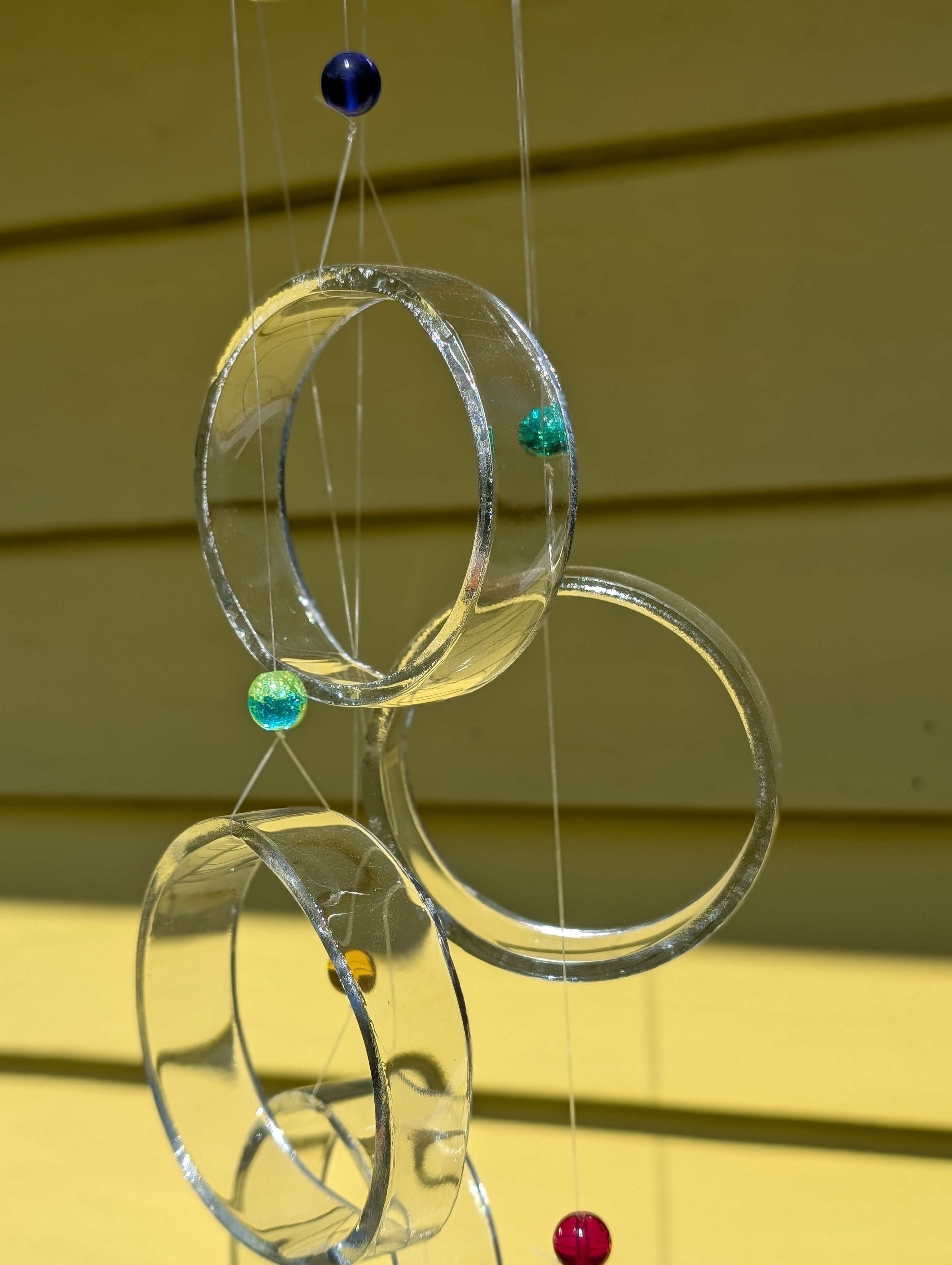Upcycled Glass Bottle Chime Made in Elora