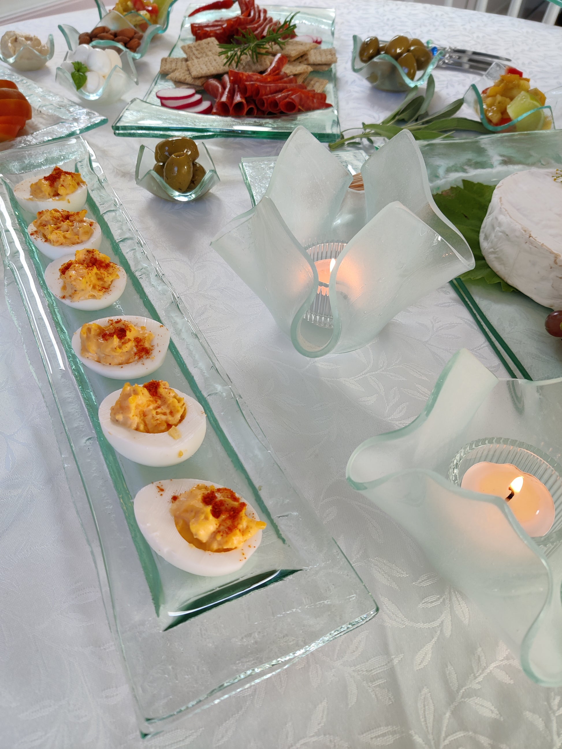 Glass Platters & Cheese Trays
