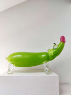 Glass Blown Weiner Dog