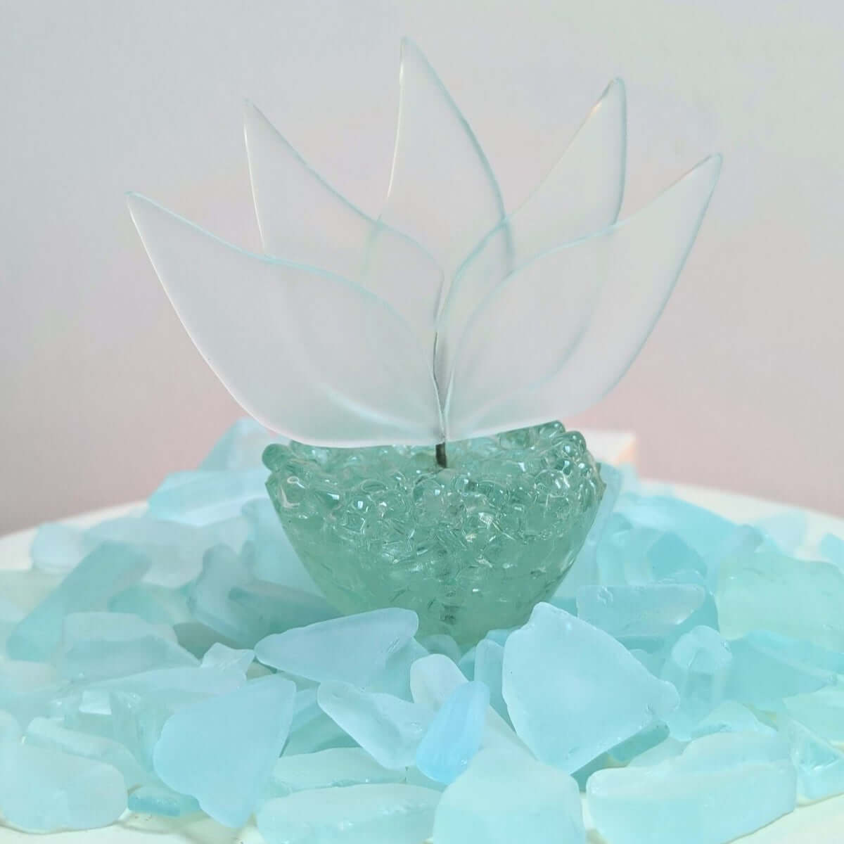 Glass Lotus Flower