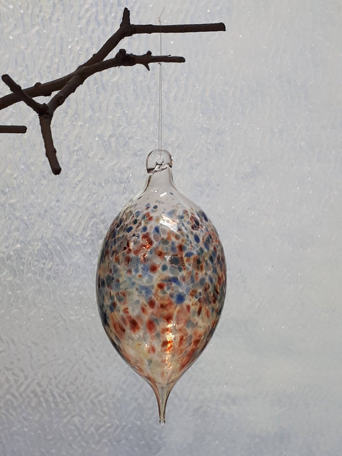 Mouth Blown Glass Ornament
