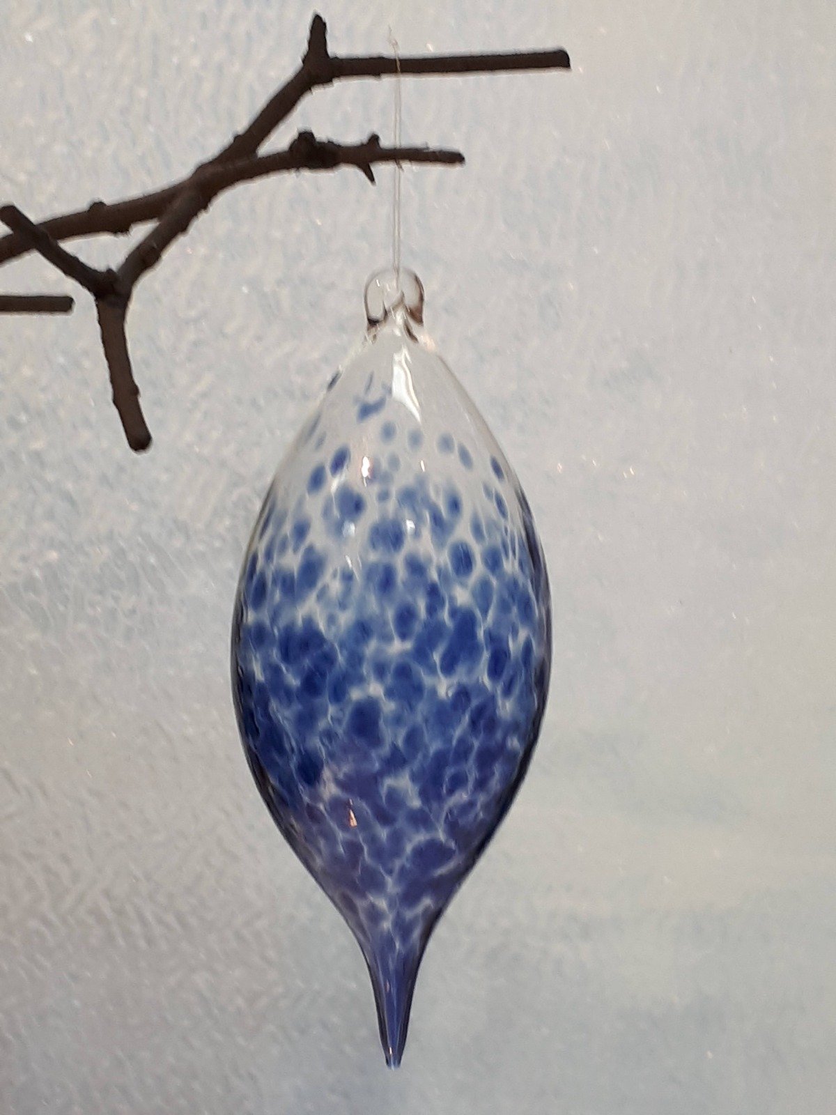 Flameworked Glass Ornament