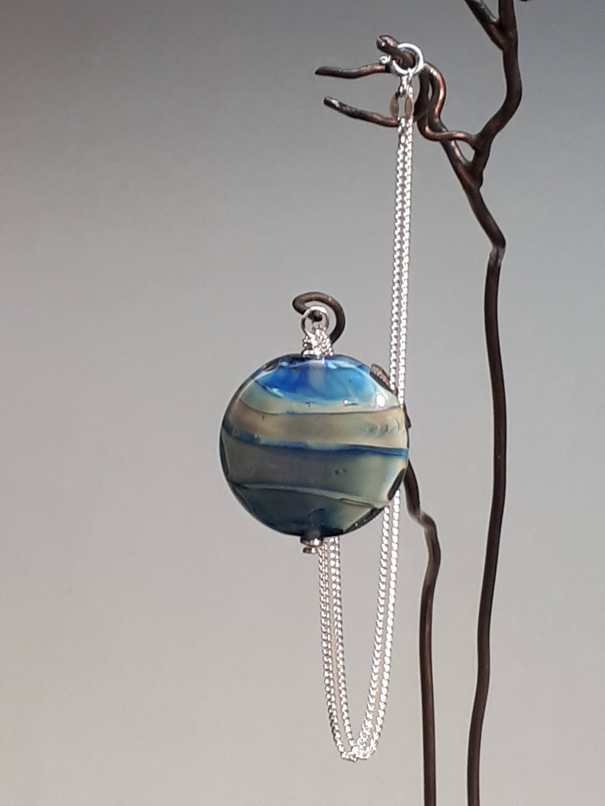 One of a Kind Glass Pendants - Handmade in Elora Ontario