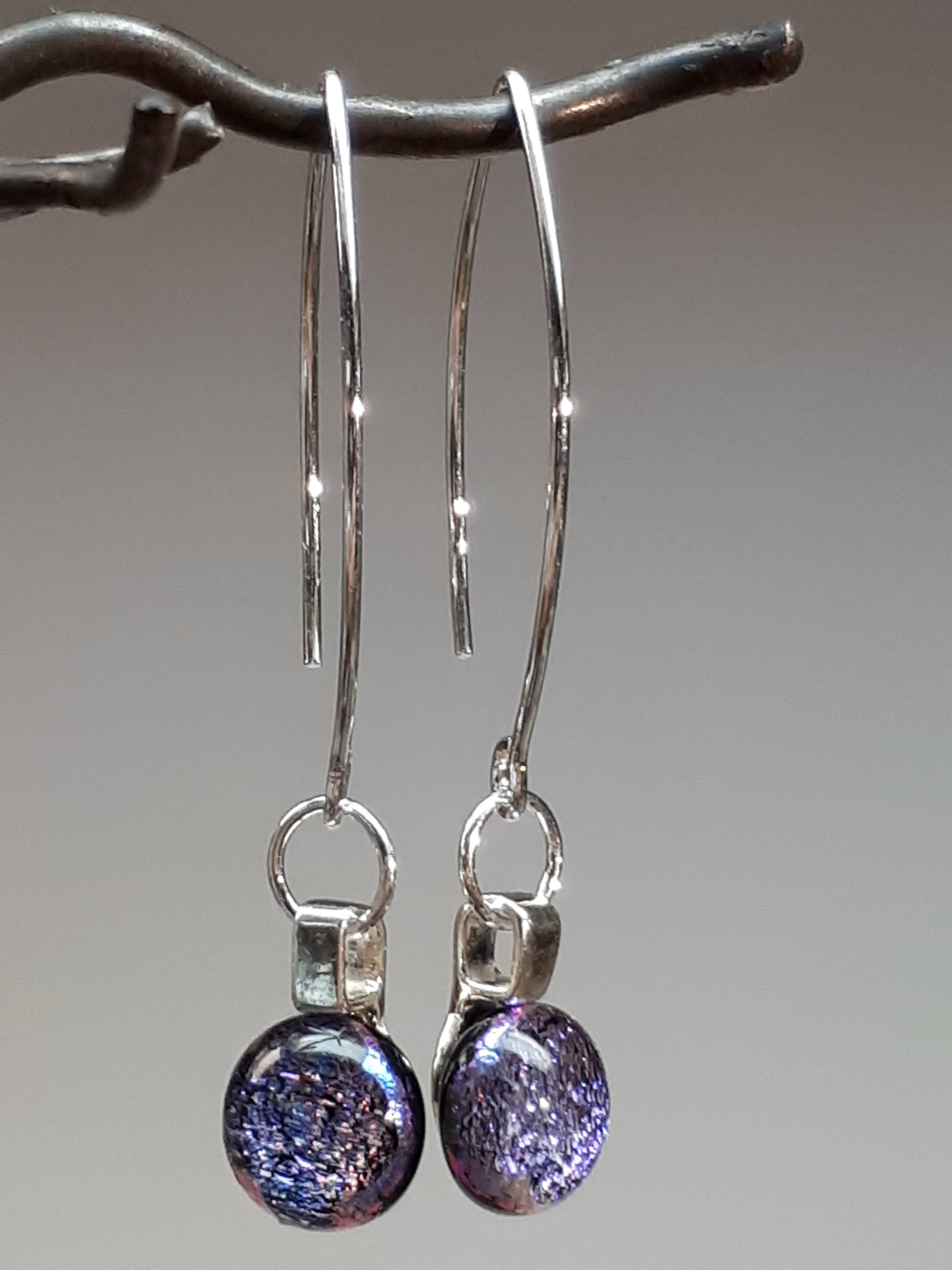 Dichroic Earrings