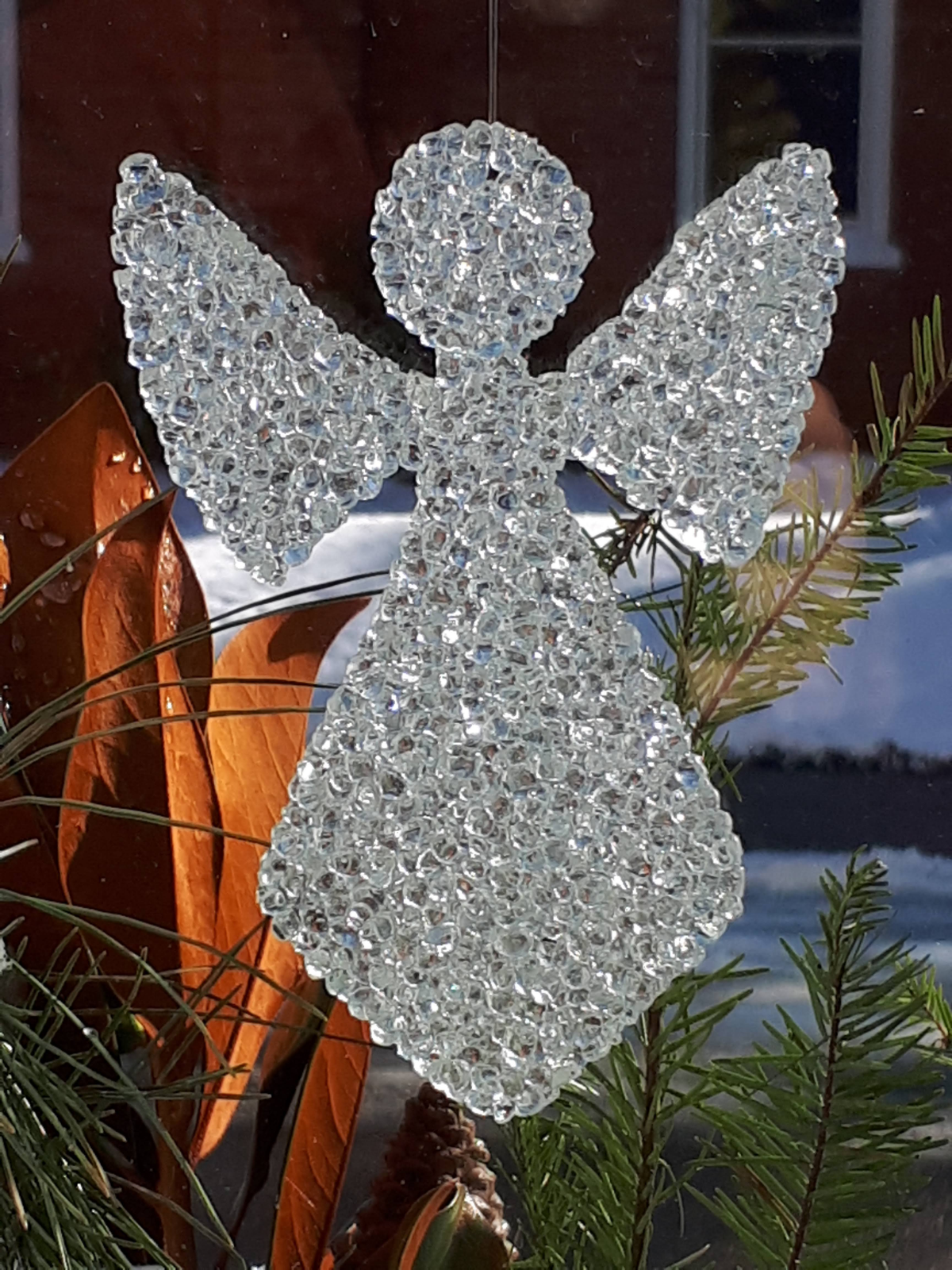 Sparkly Angel Ornament