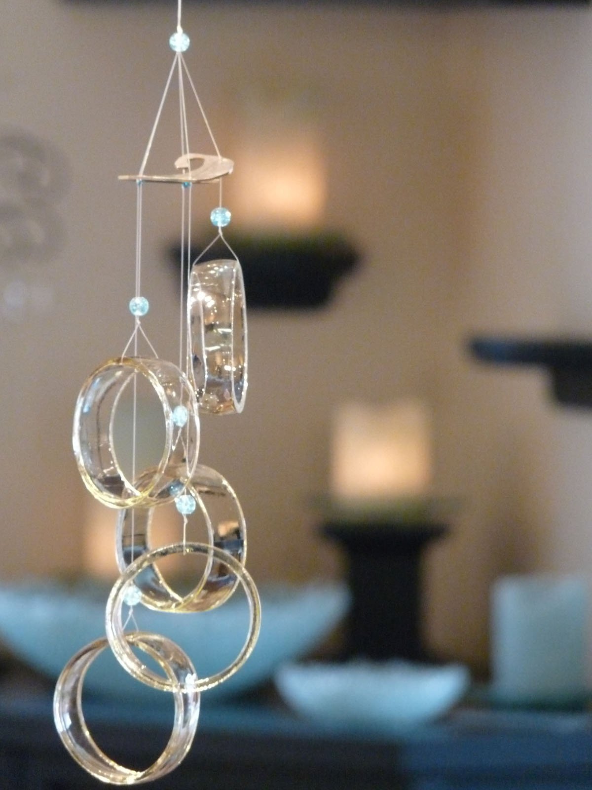 Upcycled Glass Breeze Chimes Hanscomb Glass