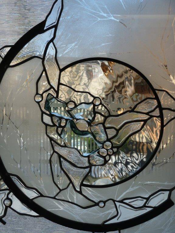 Handmade Glass windows Designed in Elora