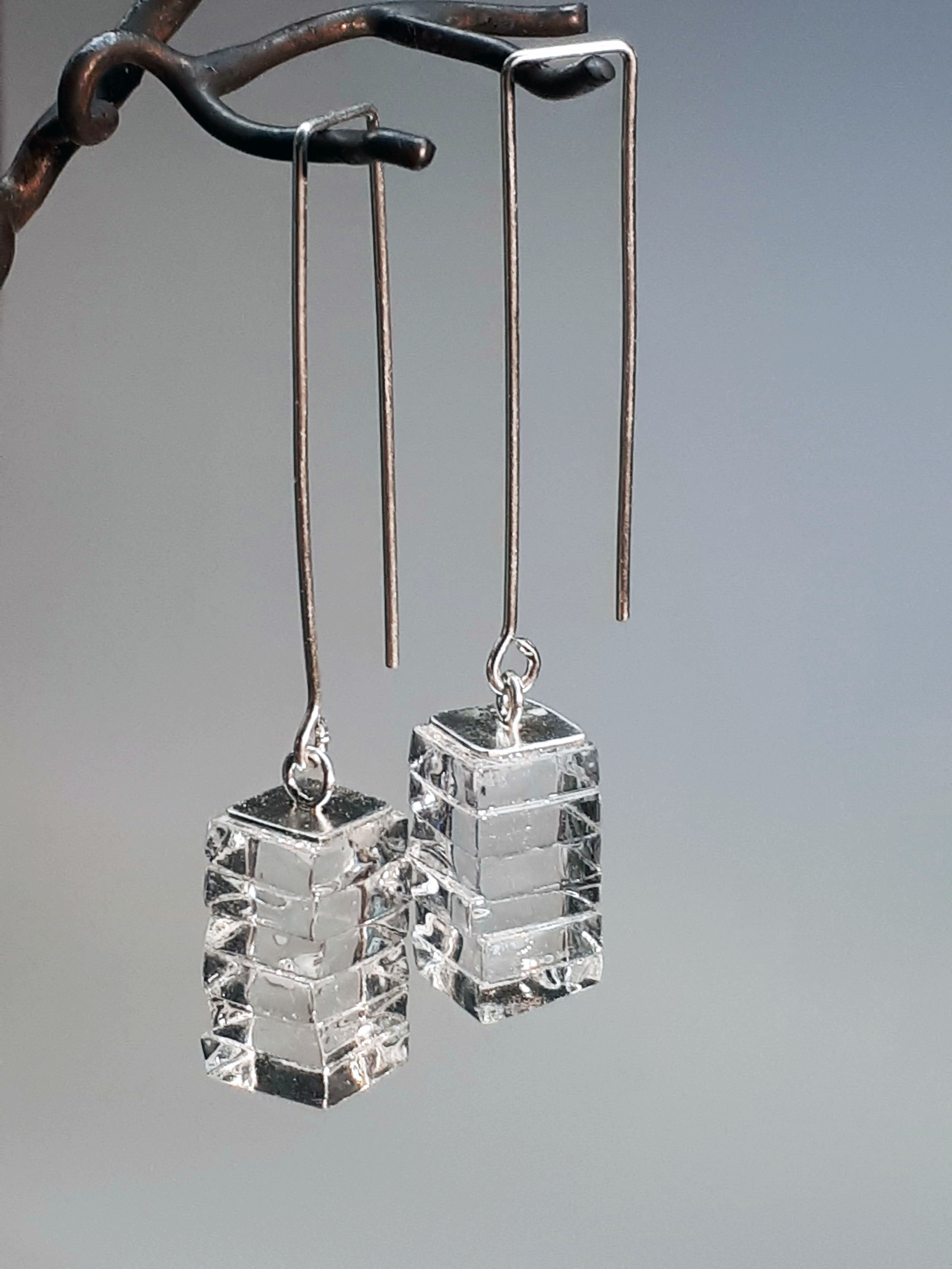  Ice Cube Earrings